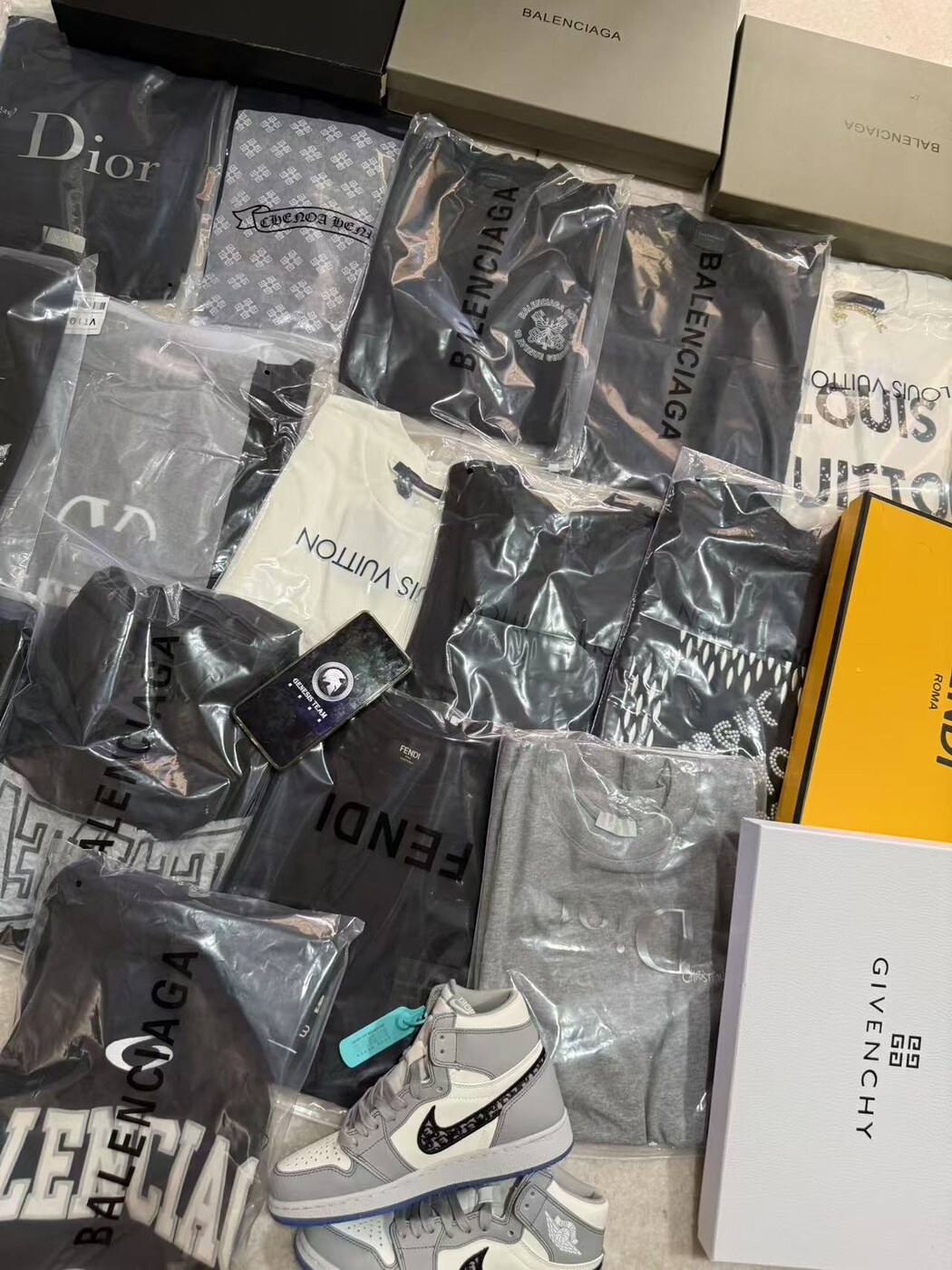 Genesis88 多件商品完成包装与准备